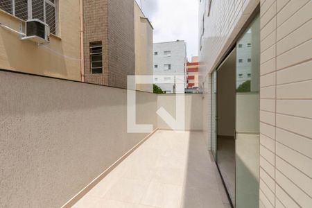 Varanda da Sala de apartamento à venda com 3 quartos, 92m² em Minas Brasil, Belo Horizonte