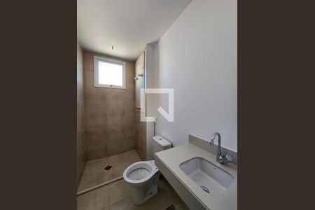 Banheiro da Suíte de apartamento à venda com 3 quartos, 77m² em Nova Vista, Belo Horizonte