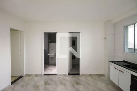 Sala/Cozinha de apartamento à venda com 1 quarto, 36m² em Vila Lucia, São Paulo