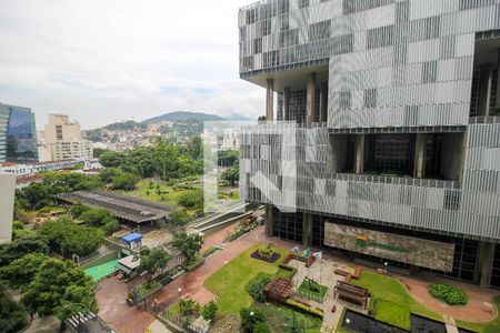 Vista da Sala de kitnet/studio à venda com 1 quarto, 30m² em Centro, Rio de Janeiro