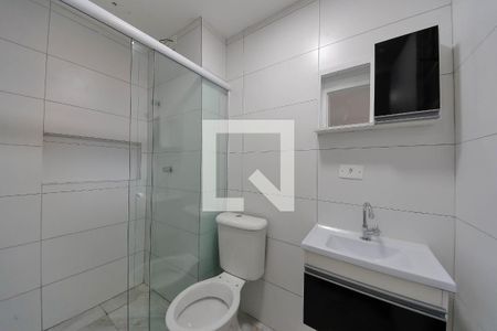 Banheiro de apartamento à venda com 1 quarto, 36m² em Vila Lucia, São Paulo
