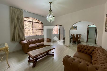 Sala 1 de apartamento à venda com 3 quartos, 120m² em Alto Caiçaras, Belo Horizonte