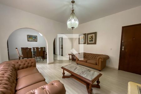 Sala 1 de apartamento à venda com 3 quartos, 120m² em Alto Caiçaras, Belo Horizonte