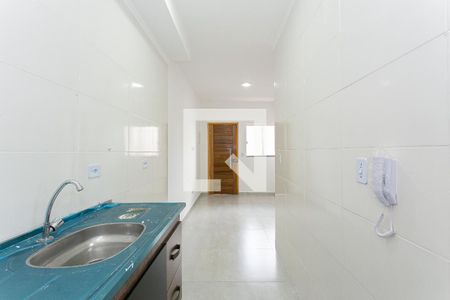 Sala e Cozinha de apartamento à venda com 2 quartos, 37m² em Vila Brasil, São Paulo