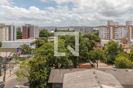 Vista da Suíte de apartamento à venda com 2 quartos, 70m² em Tristeza, Porto Alegre