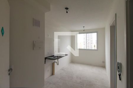 Sala/Cozinha de apartamento à venda com 1 quarto, 25m² em Vila Prudente, São Paulo