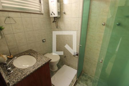 Banheiro da Suíte de apartamento à venda com 2 quartos, 66m² em Engenho de Dentro, Rio de Janeiro