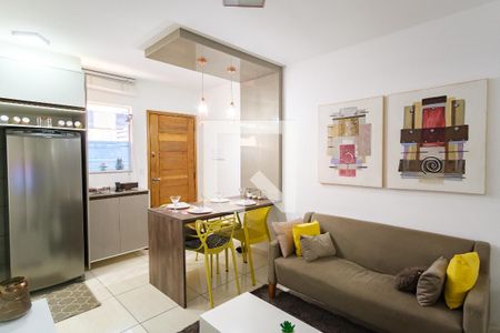 Sala de apartamento para alugar com 2 quartos, 44m² em Chácara Califórnia, São Paulo