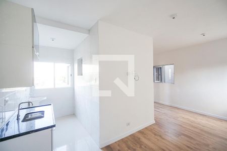 Sala e cozinha de apartamento para alugar com 2 quartos, 45m² em Vila Matilde, São Paulo