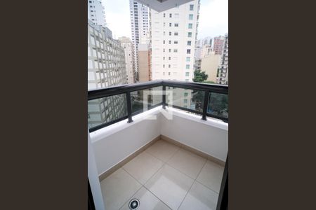Varanda da Sala de apartamento para alugar com 2 quartos, 55m² em Pinheiros, São Paulo