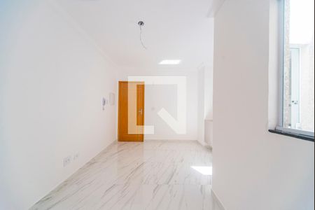 Sala de apartamento para alugar com 2 quartos, 47m² em Vila Homero Thon, Santo André