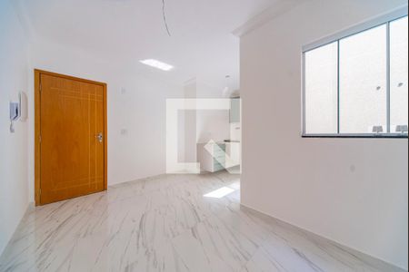 Sala de apartamento para alugar com 2 quartos, 47m² em Vila Homero Thon, Santo André