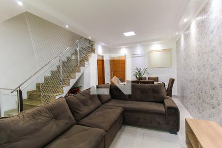 Casa de condomínio à venda com 210m², 3 quartos e 2 vagasSala