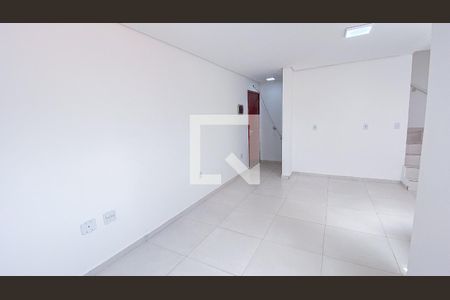 Sala - Cozinha - Sala de Jantar de apartamento para alugar com 2 quartos, 108m² em Parque Oratorio, Santo André