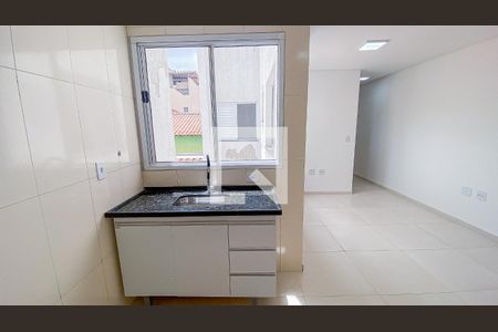 Sala - Cozinha - Sala de Jantar de apartamento para alugar com 2 quartos, 108m² em Parque Oratorio, Santo André