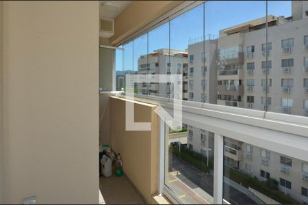 Varanda de apartamento para alugar com 2 quartos, 65m² em Recreio dos Bandeirantes, Rio de Janeiro