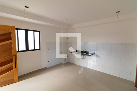 Sala/Cozinha de apartamento à venda com 1 quarto, 26m² em Vila Santana, São Paulo