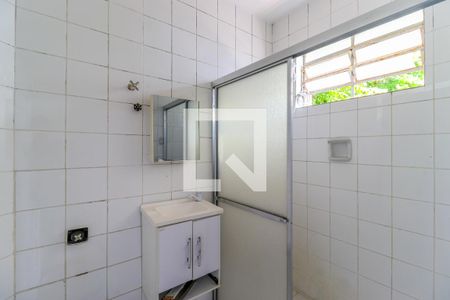 Banheiro da Suíte de apartamento à venda com 1 quarto, 34m² em Jardim Aeroporto, São Paulo