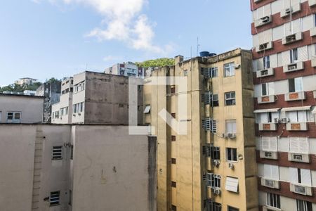 Vista da Sala de apartamento para alugar com 3 quartos, 124m² em Leme, Rio de Janeiro