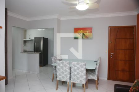Sala de apartamento para alugar com 2 quartos, 90m² em Ocian, Praia Grande