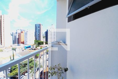 Varanda da Sala de apartamento à venda com 1 quarto, 55m² em Cambuí, Campinas