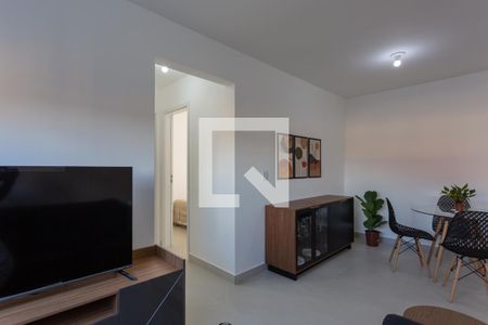 Sala de apartamento à venda com 2 quartos, 51m² em Nova Vista, Belo Horizonte