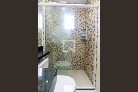 Banheiro Detalhe de kitnet/studio para alugar com 1 quarto, 25m² em Vila Guarani (zona Sul), São Paulo