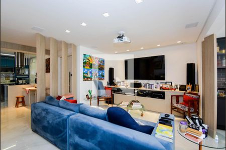 Sala de apartamento à venda com 3 quartos, 110m² em Vila Augusta, Guarulhos