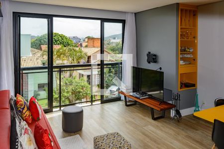 Sala / Cozinha de apartamento para alugar com 2 quartos, 88m² em Campeche, Florianópolis
