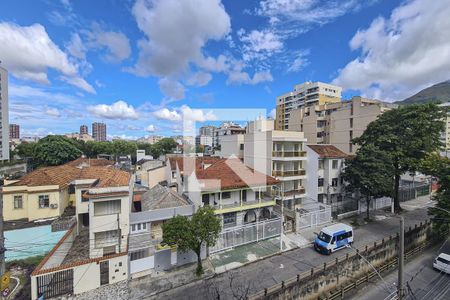 Vista da Sala  de apartamento à venda com 2 quartos, 80m² em Méier, Rio de Janeiro