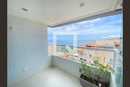 Varanda da Sala de apartamento para alugar com 1 quarto, 44m² em Ondina, Salvador