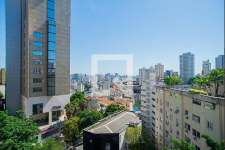 Vista da Sala/Quarto de kitnet/studio para alugar com 1 quarto, 31m² em Bela Vista, São Paulo