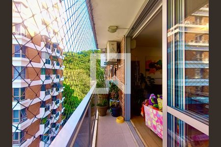 Varanda de apartamento à venda com 4 quartos, 140m² em Gávea, Rio de Janeiro