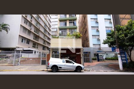 Apartamento à venda com 40m², 1 quarto e sem vaga Apartamento à venda com 40m², 1 quarto e sem vagaFachada