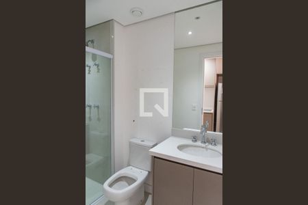 Banheiro de kitnet/studio à venda com 1 quarto, 25m² em Vila Mariana, São Paulo