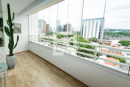 Sala - Varanda de apartamento à venda com 2 quartos, 68m² em Pinheiros, São Paulo