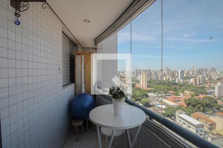 Varanda  de apartamento à venda com 3 quartos, 85m² em Cambuci, São Paulo