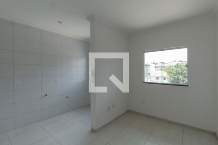 Sala e Cozinha Integrada  de apartamento à venda com 2 quartos, 37m² em Vila Ré, São Paulo