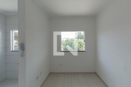 Sala e Cozinha Integrada  de apartamento à venda com 2 quartos, 37m² em Vila Ré, São Paulo