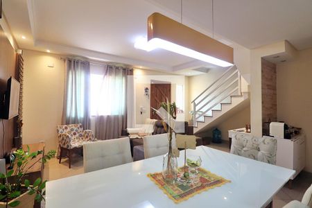 Sala de casa à venda com 3 quartos, 95m² em Jardim Rina, Santo André