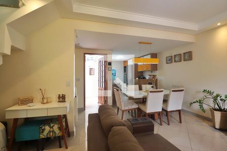 Sala de casa à venda com 3 quartos, 95m² em Jardim Rina, Santo André