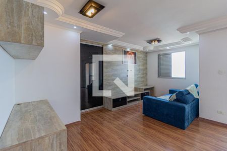 Sala de apartamento à venda com 3 quartos, 74m² em Jaguaribe, Osasco