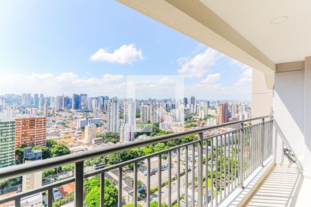 Varanda de apartamento à venda com 1 quarto, 33m² em Santo Amaro, São Paulo