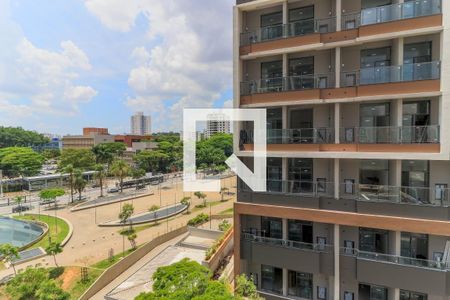 Varanda de kitnet/studio para alugar com 1 quarto, 20m² em Jardim das Acácias, São Paulo