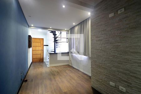 Sala de apartamento à venda com 2 quartos, 102m² em Campestre, Santo André