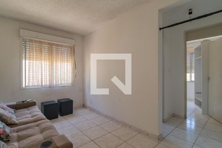 Sala de apartamento à venda com 1 quarto, 57m² em Vila Nova, Porto Alegre