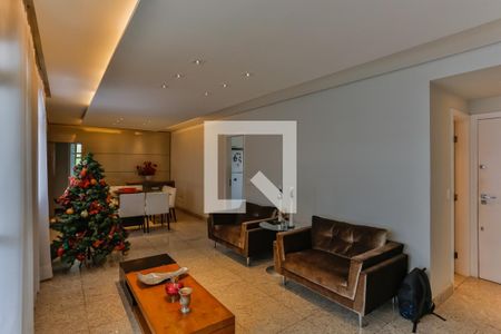 Sala de apartamento à venda com 4 quartos, 145m² em Silveira, Belo Horizonte