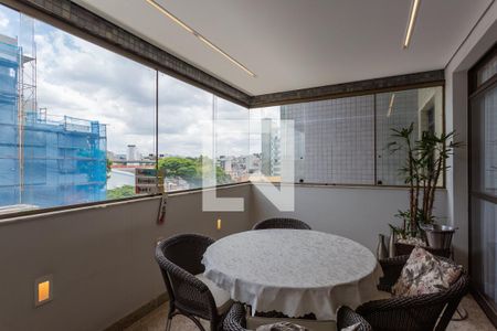 Varanda de apartamento à venda com 4 quartos, 145m² em Silveira, Belo Horizonte