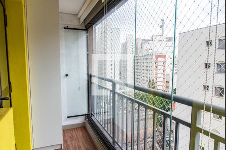 Varanda de kitnet/studio para alugar com 1 quarto, 23m² em Vila Mariana, São Paulo