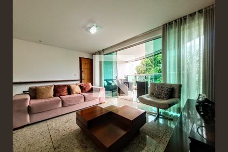 Sala de apartamento à venda com 4 quartos, 143m² em Cidade Nova, Belo Horizonte